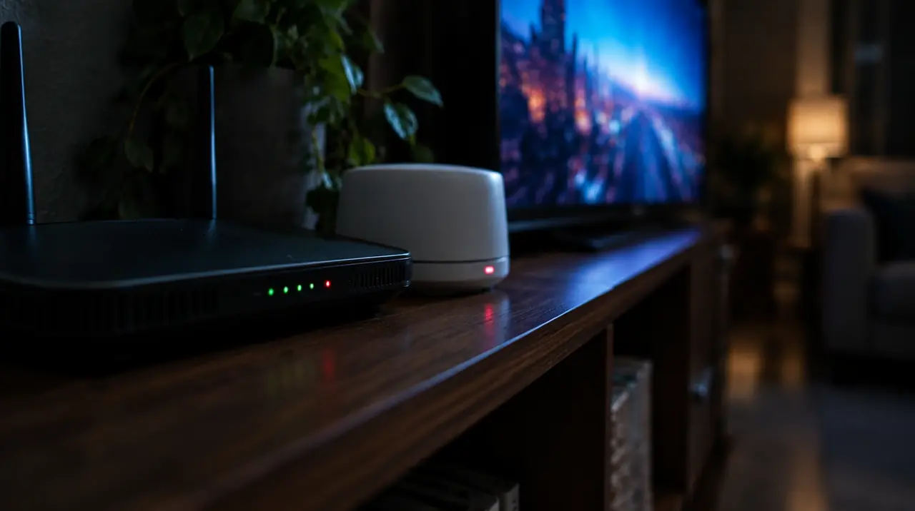 Home router and mesh node sharing bandwidth between several IPTV streams